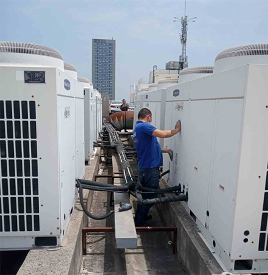 绿春中央空调制热和不制冷系统维修方法